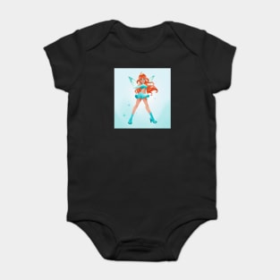 Bloom from Winx club (2) Baby Bodysuit